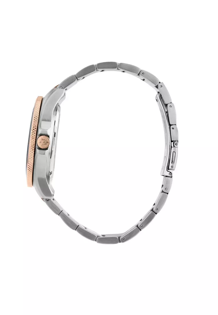 【2 Years Warranty】Maserati Competizione 43mm Men's Automatic Watch Luminous Dial Hands R8823100001