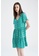 DeFacto green Floral Detail Short Sleeve Viscose Mini Dress CD784AA248D9BEGS_3