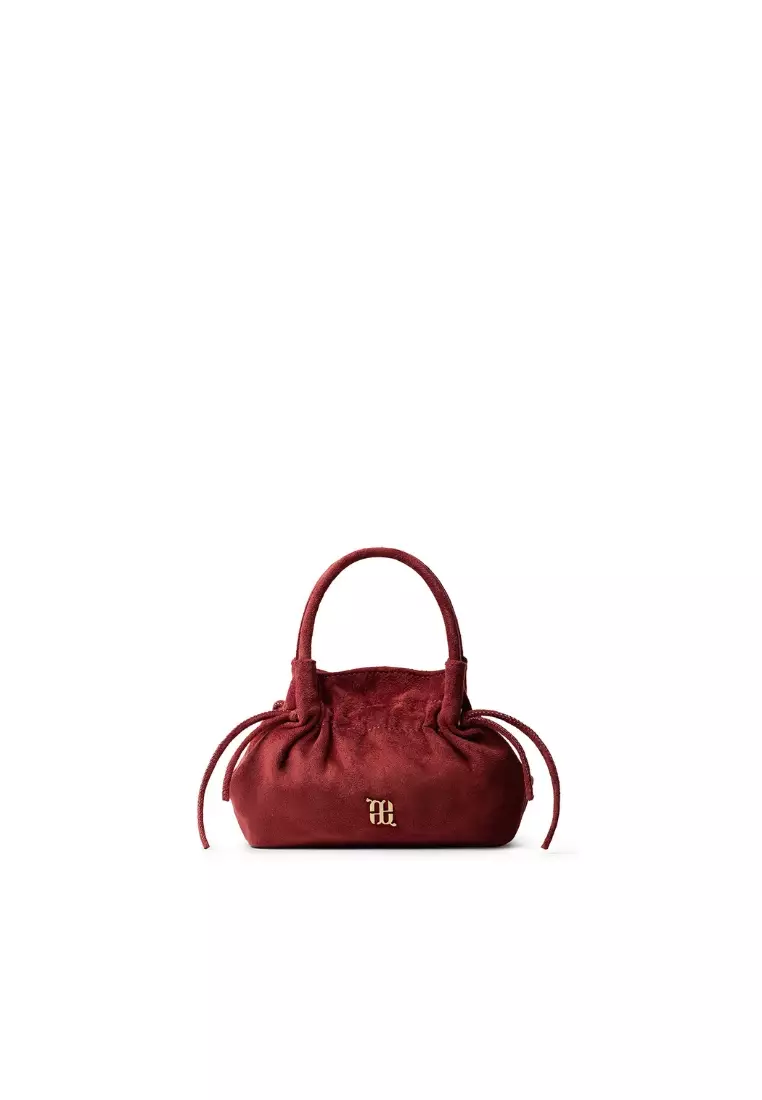 Mandu Micro Suede - Cranberry