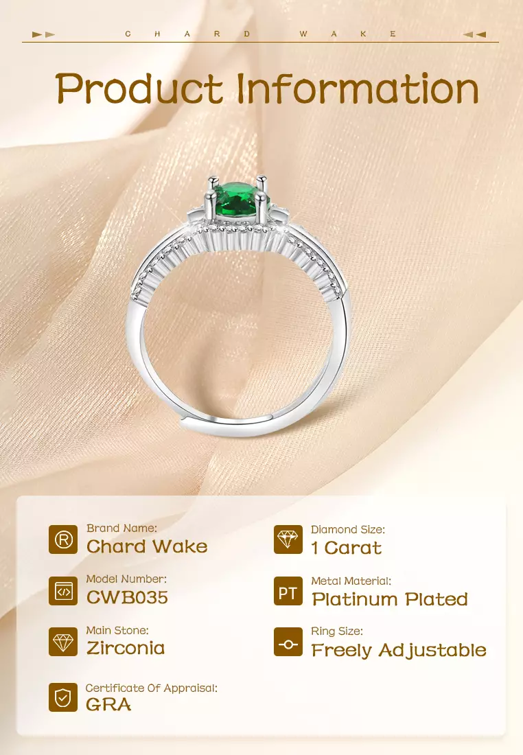 Cincin Wanita Berlian Original Perhiasan Elegan Fashion Cincin Cewek Tunangan Rings