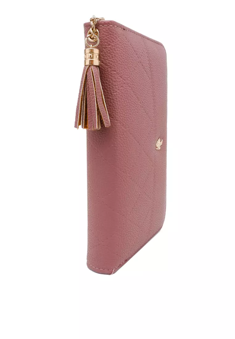 Women's Long Zipper Wallet (Dompet Panjang Ritsleting Wanita) - Ungu