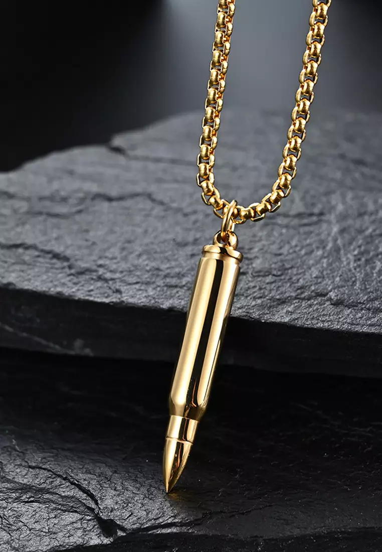 Gold deals bullet chain