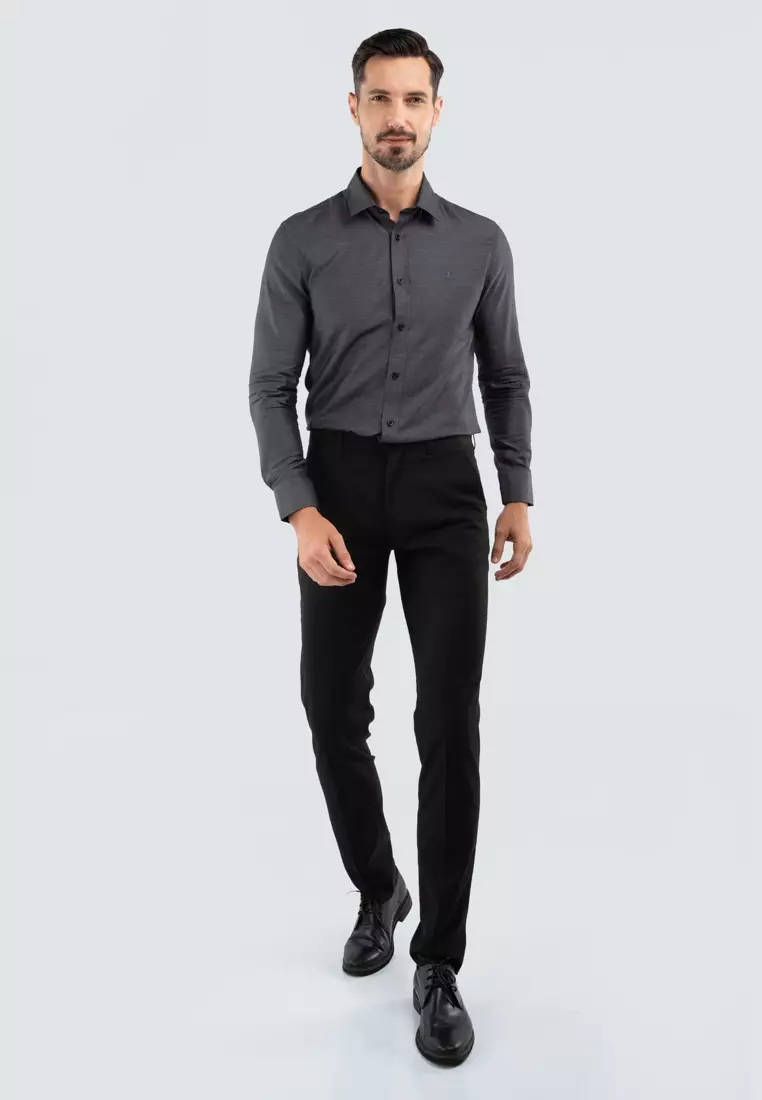 Polo Haus - Men’s 100% Cotton Signature Fit Long Sleeve