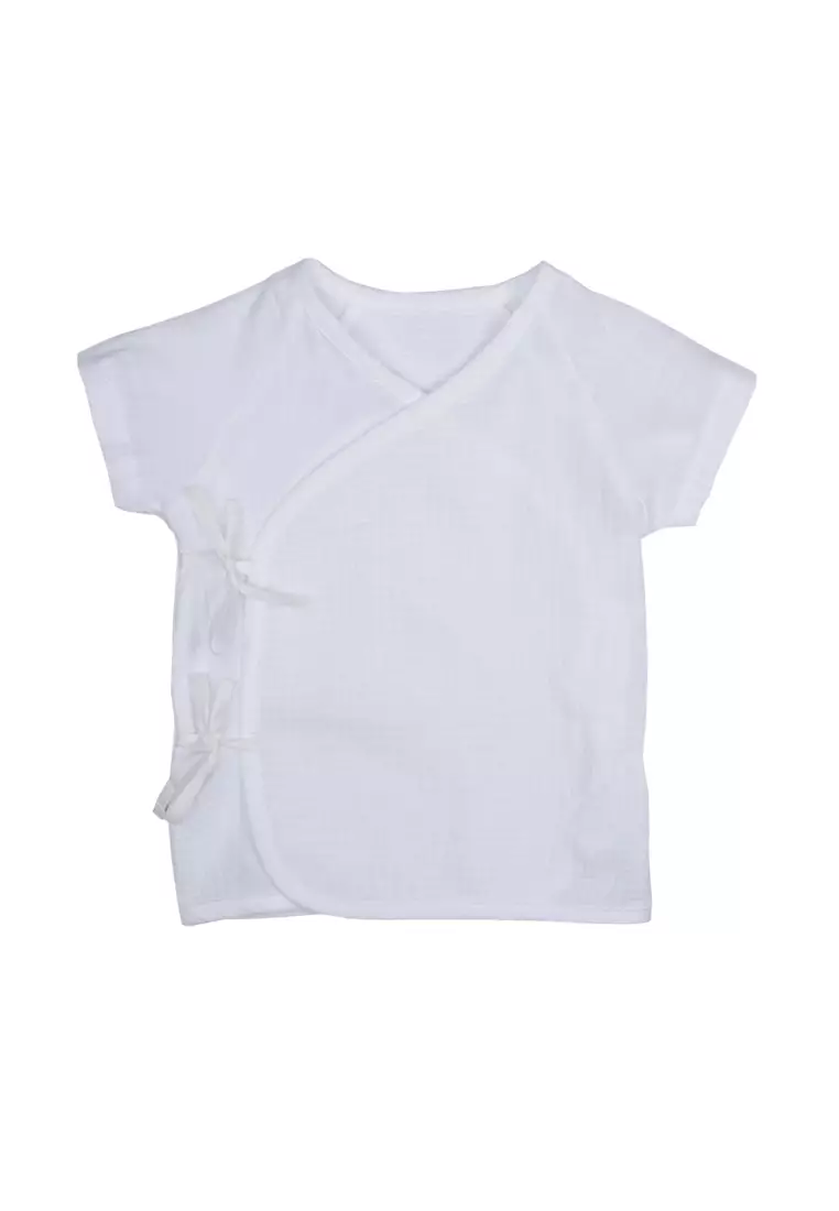 Mallows Lamu - Short Sleeves Side-Tie For Infants / Baby Clothes