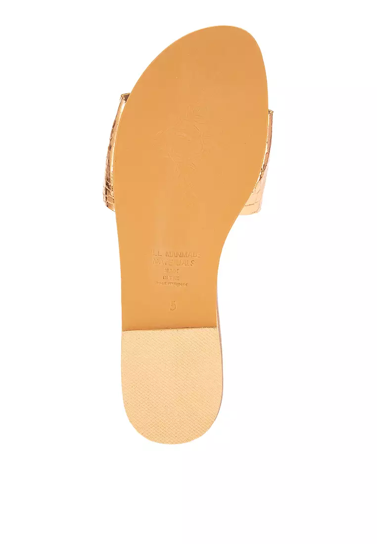 Metallic Flat Slides