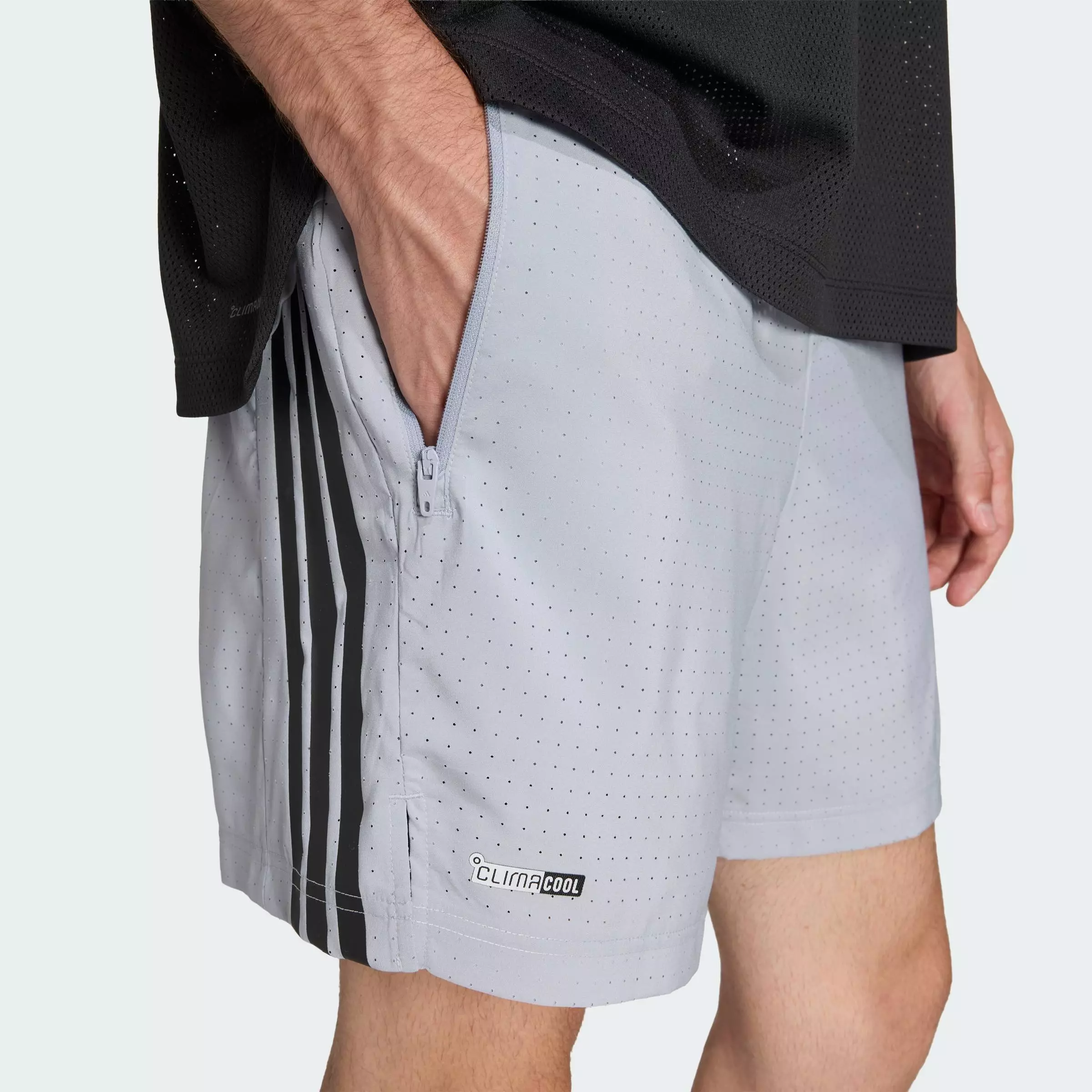 Gym & Training TECH ESSENTIALS WORKOUT 2in1 SHORTS Men Grey KE9634