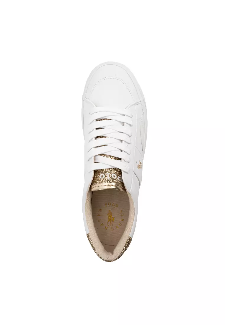 Ryley Sneaker - White/Gold (122710)