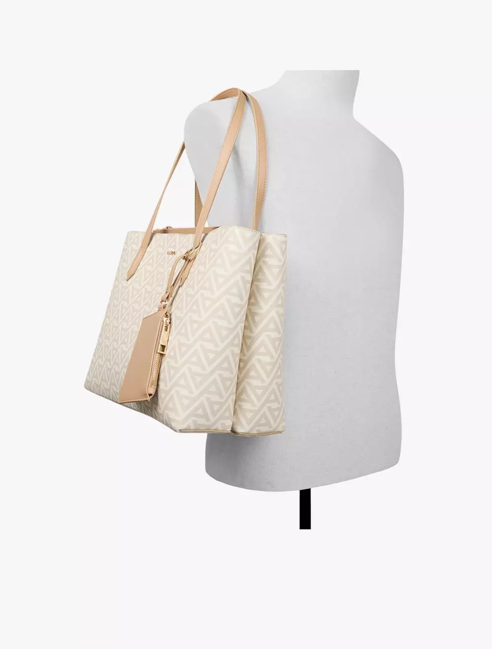 Aldo Ysabelle Laptop Bag - Bone Multi