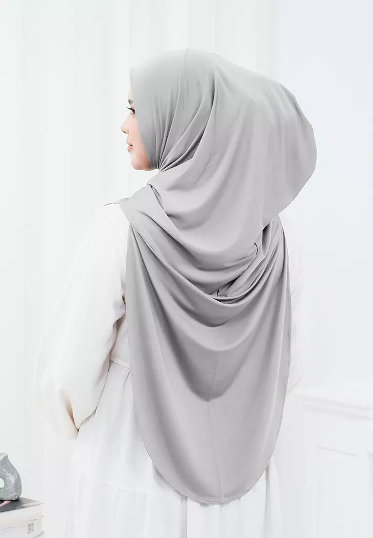 HIJAB INSTAN NAIMA - LIGHT GREY