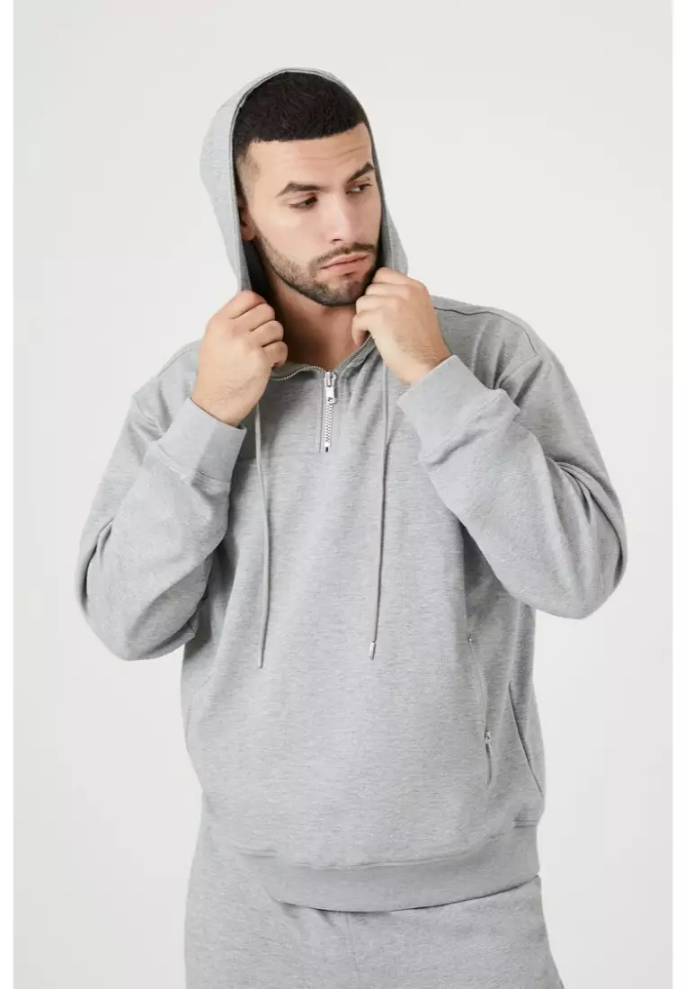 Forever 21 grey hoodie hotsell