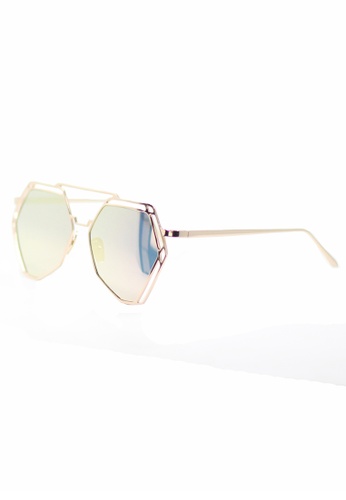 pink reflective sunglasses