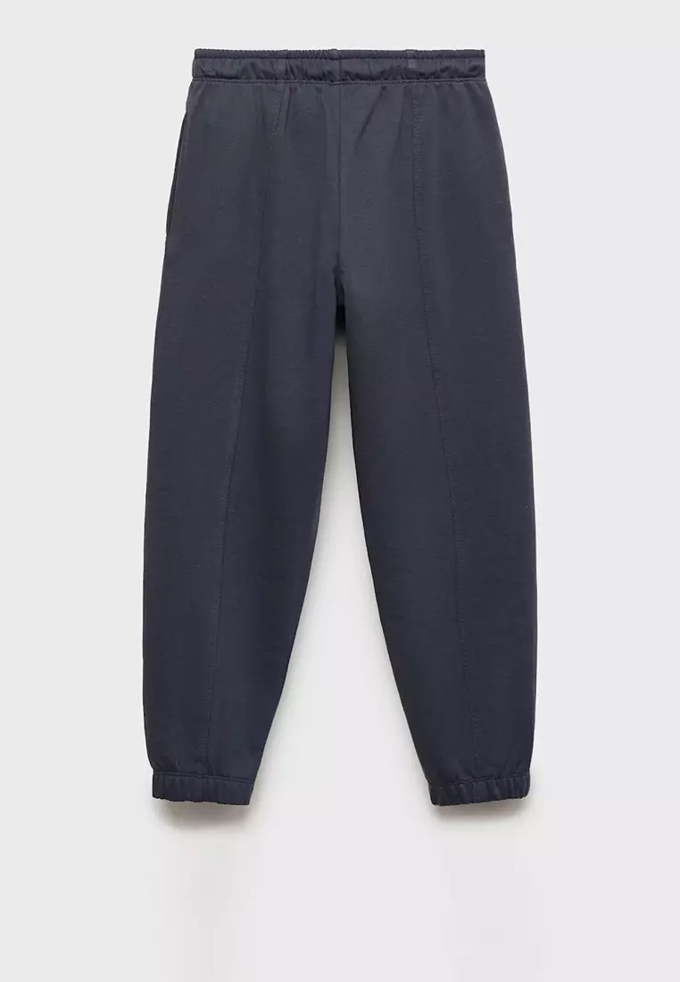 棉運動褲連彈性腰圍