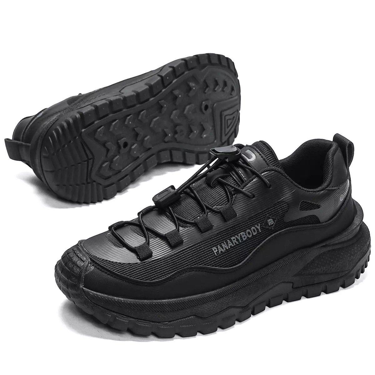 LURAD Sepatu Cowok Fashionable Hangout Sneakers Pelajar Kerja Pria QNF6660