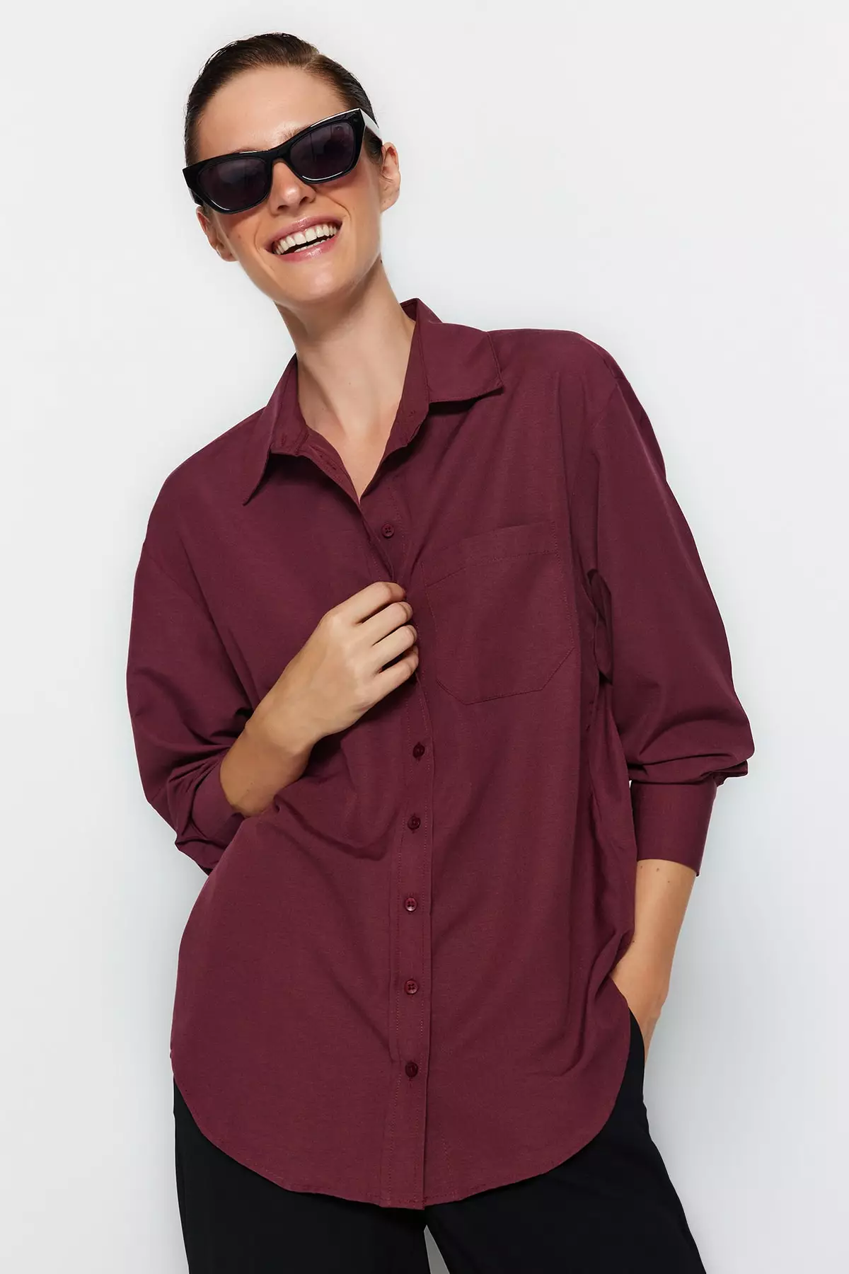 Basic Boyfriend Shirt