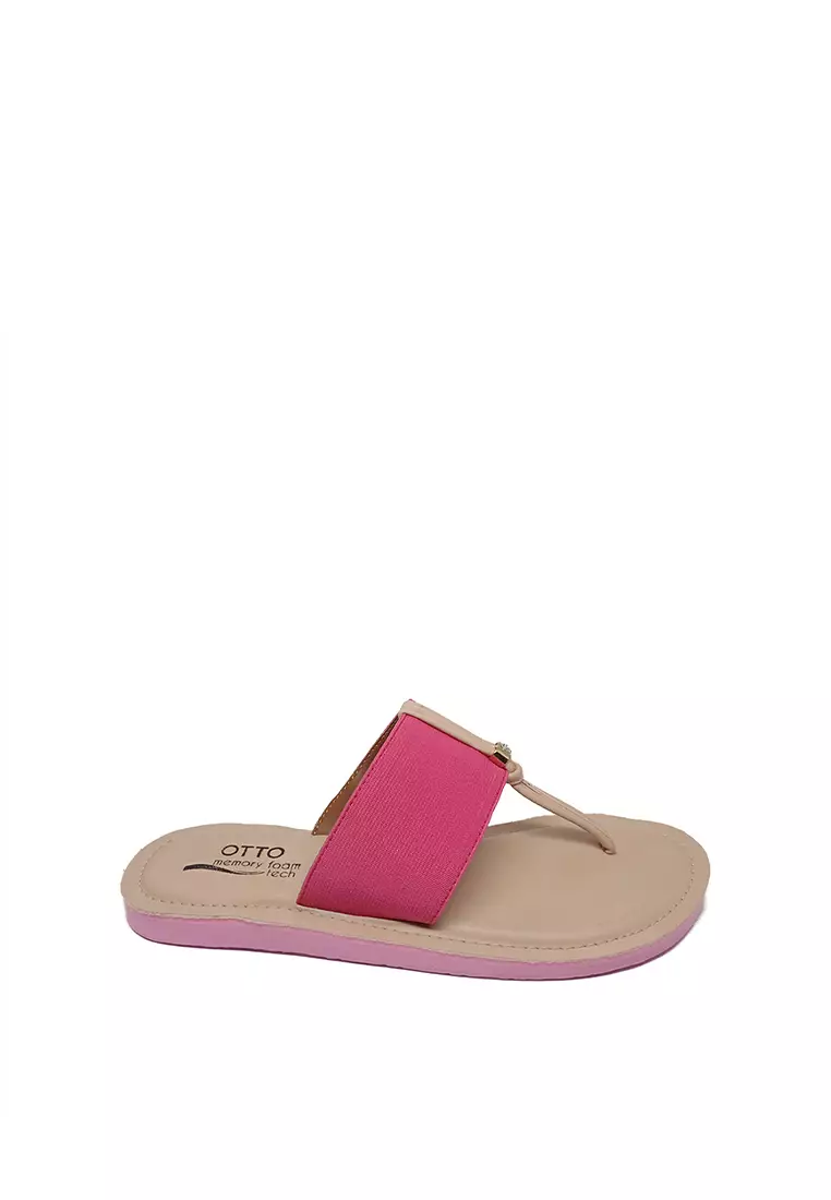 Discount on Otto  shoes - SKU: T- Strap Flat Sandals