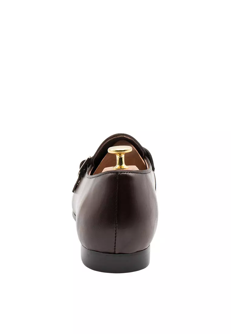 Tuerto Walnut Double Monk Loafer