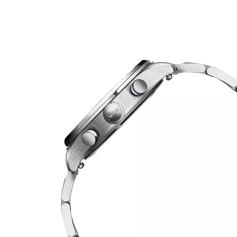 Jam Tangan Pria Mido Multifort M053.417.11.041.00 Chronograph Blue Dial Stainless Steel Strap