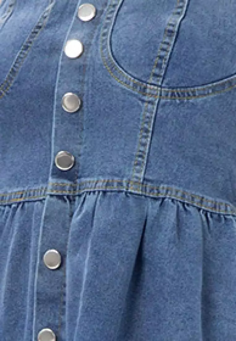 Alice Mini Dress Denim