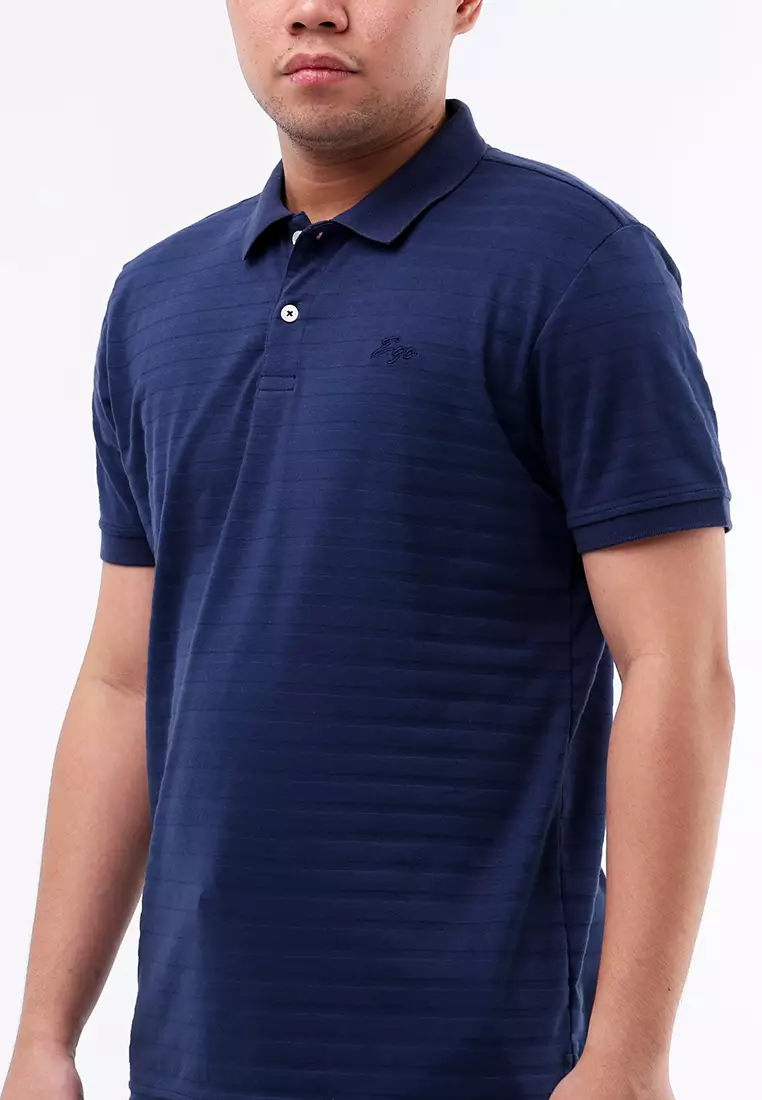 Collared Shirt Jacquard