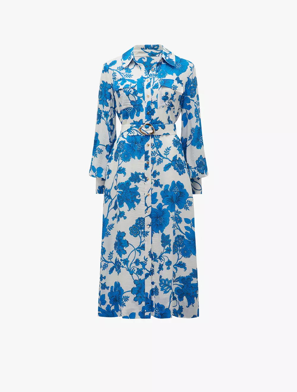 Janie Printed Shirt Midi
