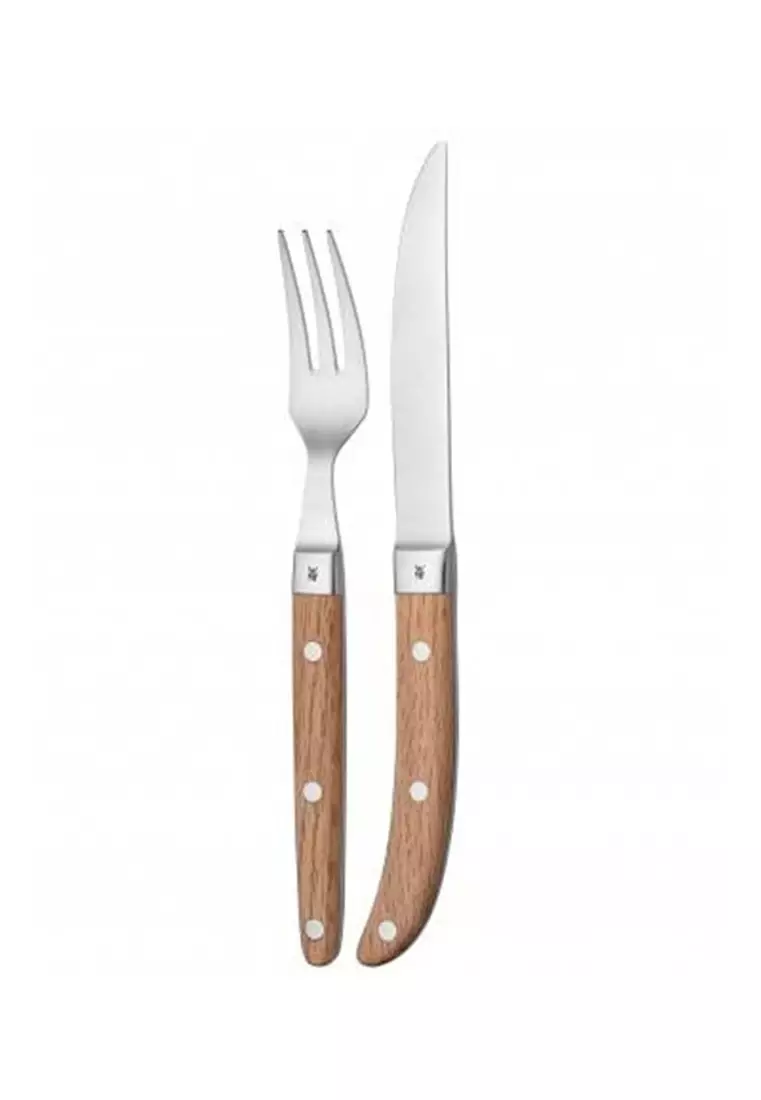 Buy WMF WMF Ranch Steak knife and fork 2024 Online ZALORA