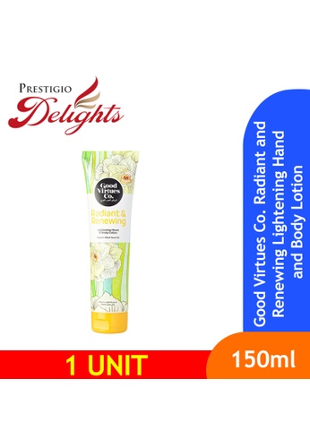 Prestigio Delights Good Virtues Co. Radiant and Renewing Lightening Hand and Body Lotion 150ml 93F81ES26B83B6GS_1