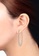 ELLI GERMANY white Earrings Hoop Crystal B6D3FACC896EA7GS_3
