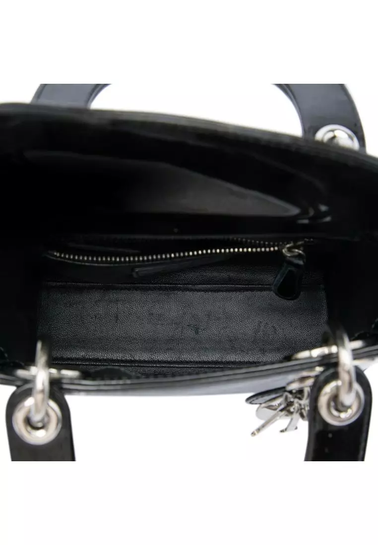Pre-Loved Dior Mini Patent Lady Dior