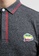 FOREST black Forest Two Tone Pique Embroidery Slim Fit Polo - 23294-25BlackMelange 854B7AA2B9C78EGS_4