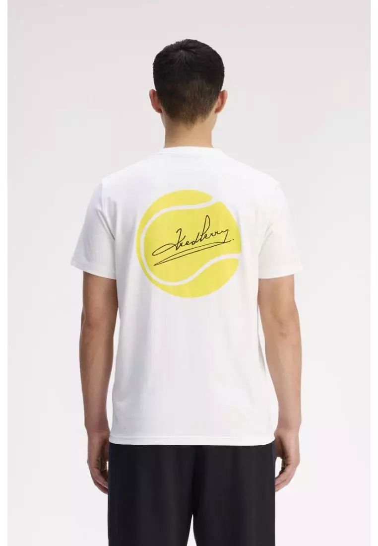 Fred Perry M1772 Signature T-Shirt (White)