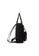 Salad black Zipper Half leather backpack AF910AC09A9333GS_3