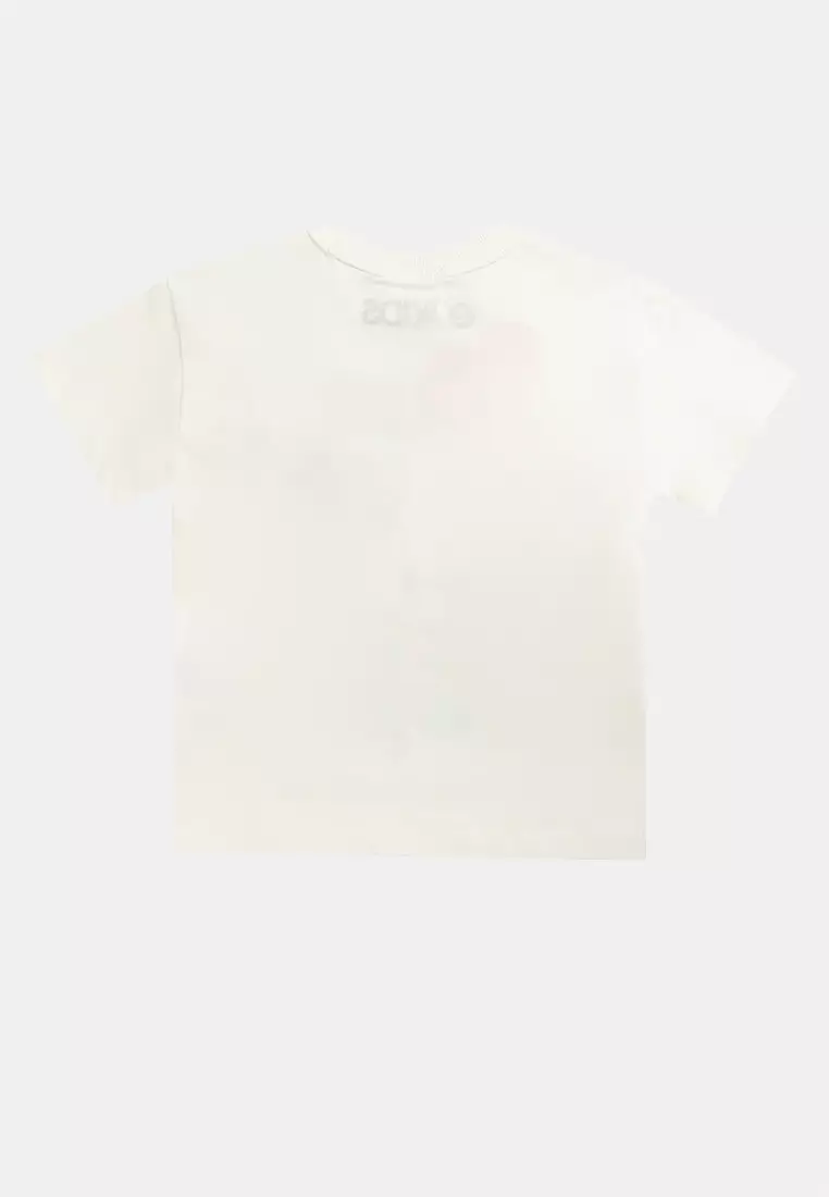 License Drop Shoulder Short Sleeves Tee