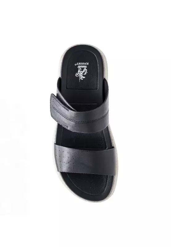Men Slip On Faux Leather Classic Casual Sandals - 250140045