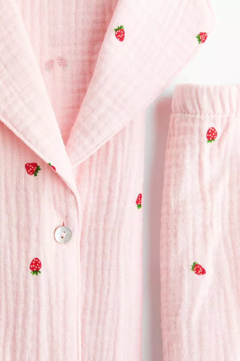 Cotton muslin pyjamas