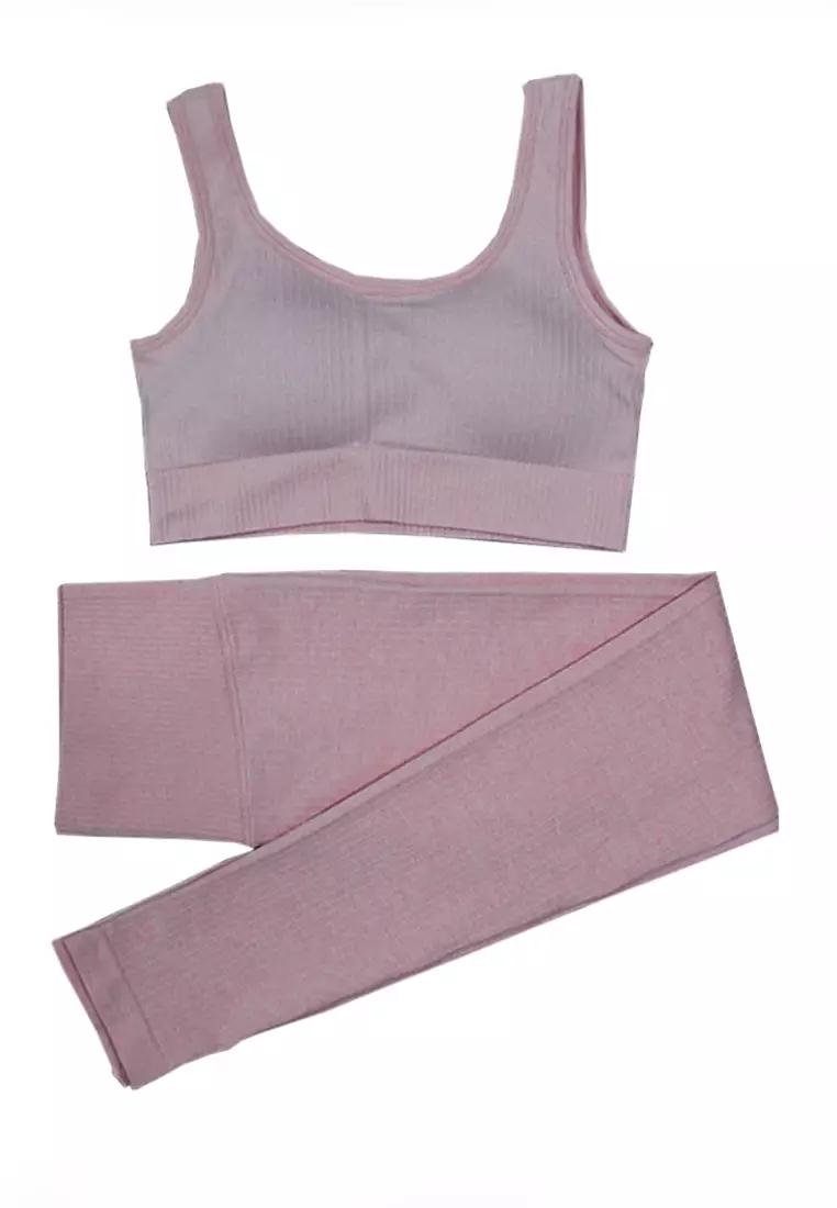 Buy Twenty Eight Shoes VANSA Pure Color Vest Yoga Set VPW-Y555 2024 Online