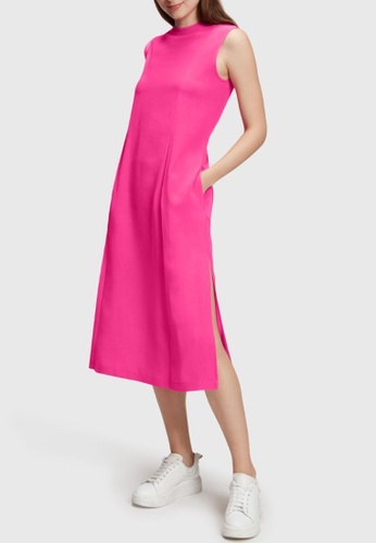 ESPRIT pink ESPRIT Rayon Silk Tank Dress 35886AAD9824A3GS_1