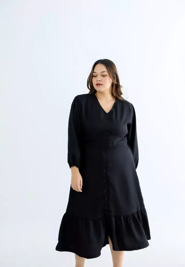 Plus Size Dress Magica Black