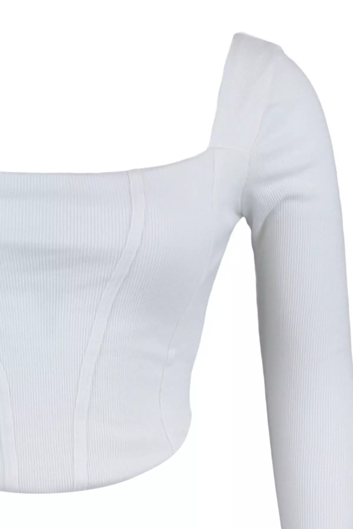 Plus Size Crop Knit Top