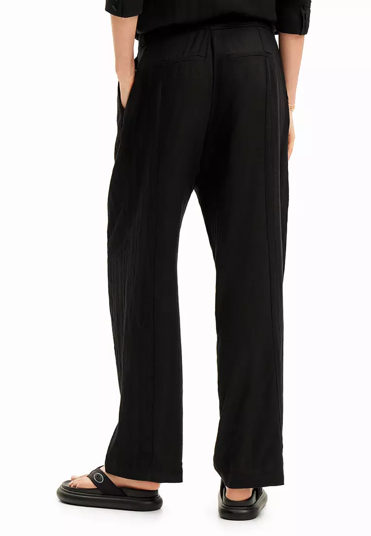 Desigual Woman Rustic tailored trousers.
