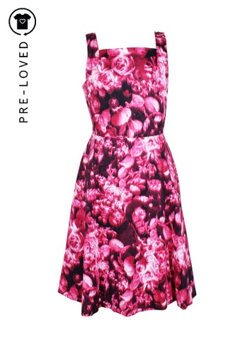 Buy Carolina Herrera Pre Loved Carolina Herrera Roses Dress