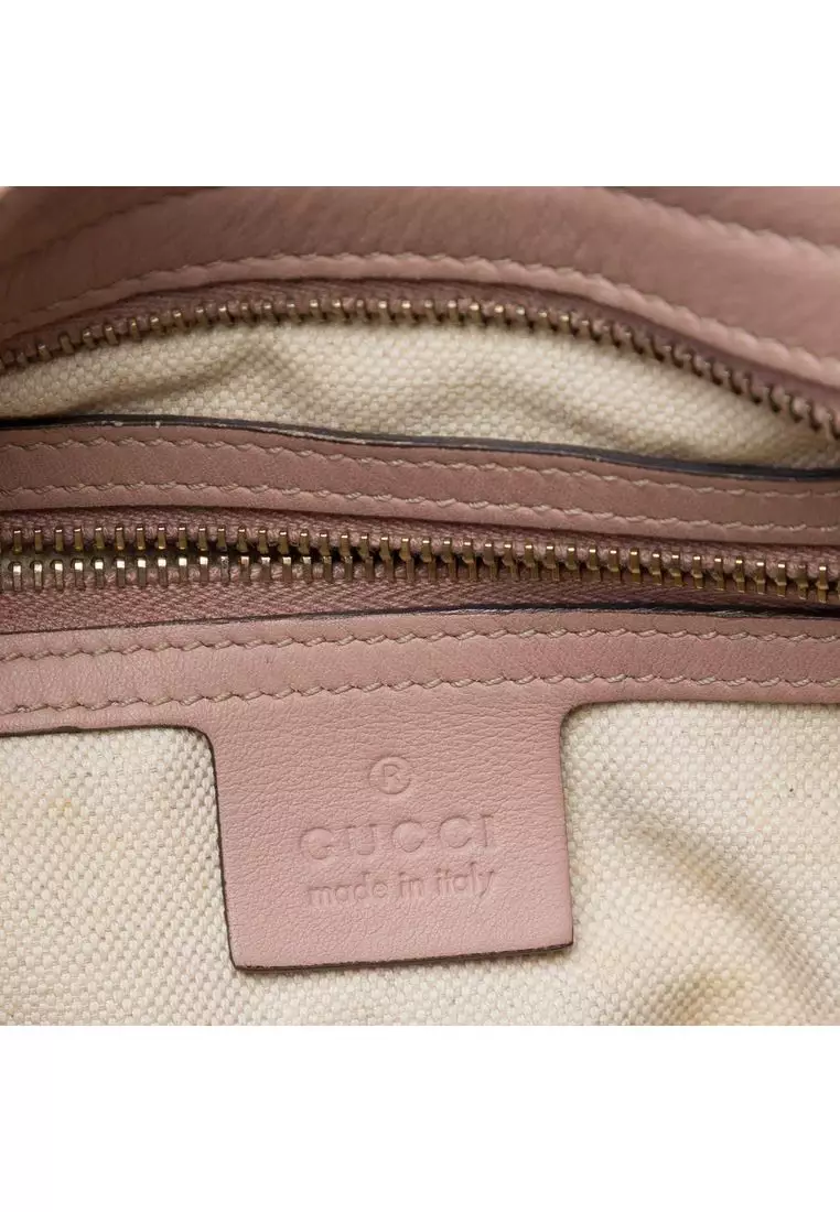 Pre-Loved Gucci Small Guccissima Bree Satchel