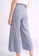miss Viola grey FLOWING CROPPED BAGGY PANTS 70575AA6122E43GS_4