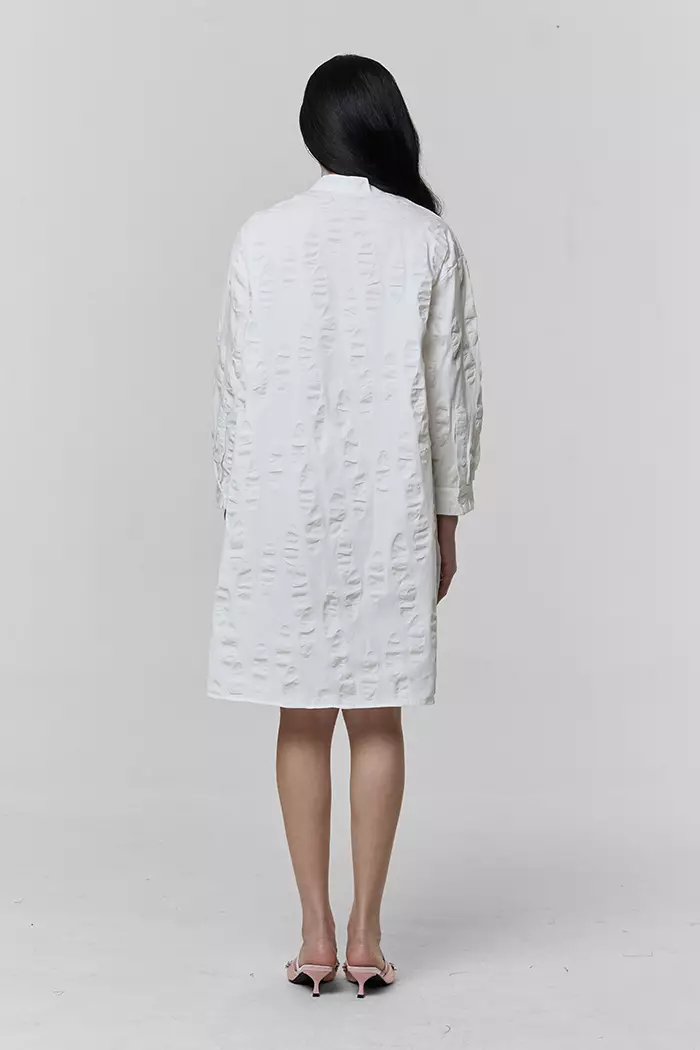 COTTONINK - Dress Wanita Wanita Off-white Cova #AnniversaryCollection2025