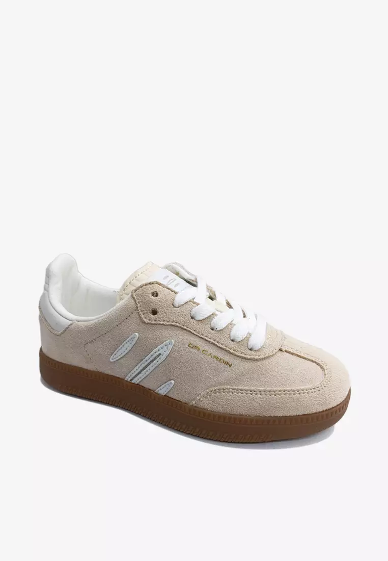 Dr Cardin The Origin: Heritage Collection Kids Laced-Up Sneaker K-RJ-100 | Denim/Faux Suede/Leather