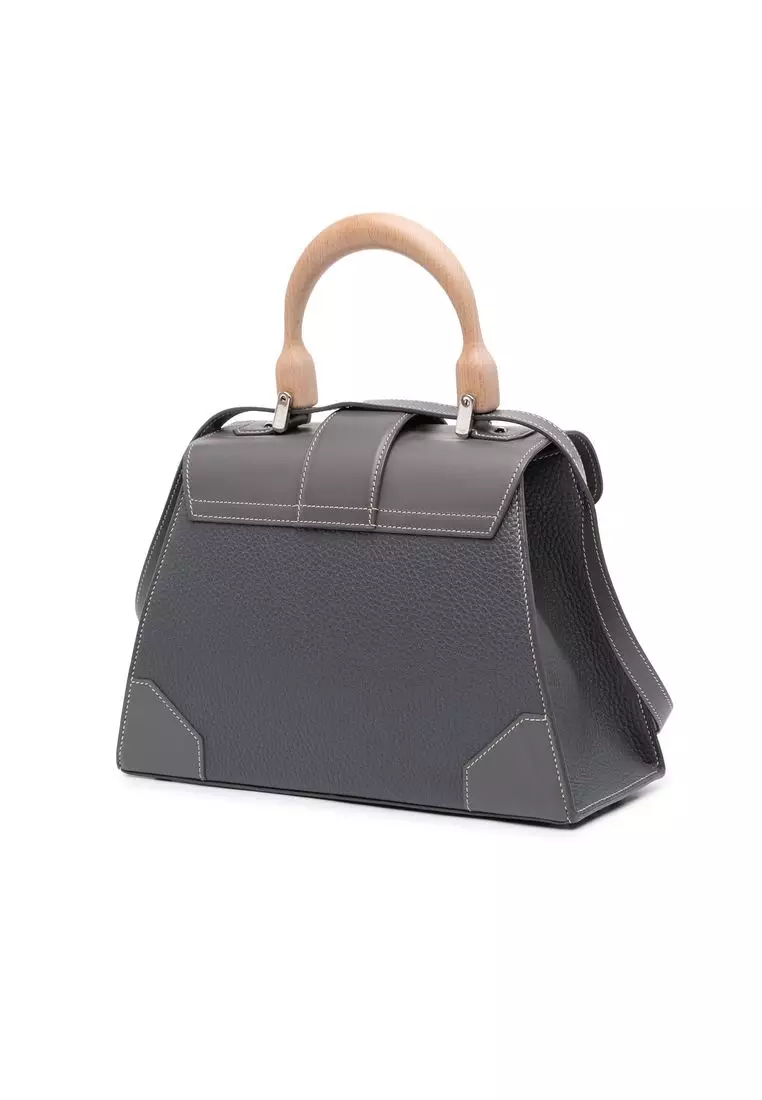 Pre-Loved Goyard Leather Saigon Structured Mm