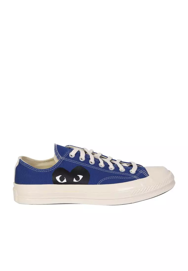 COMME DES GAR ONS PLAY COMME DES GARCONS PLAY Blue Sneakers Blue