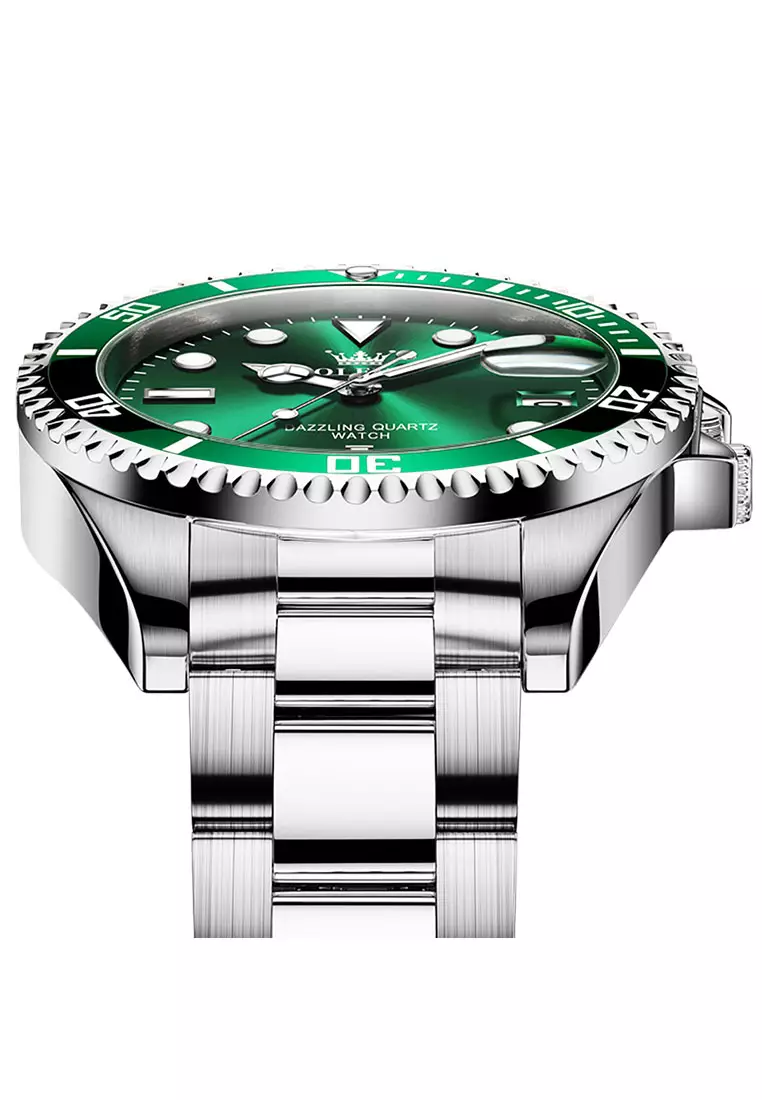 欧利时 Runvivors 男士钢带腕表