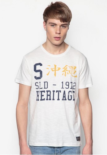 Bromley 文字設計純棉TEE, esprit 品牌服飾, 印圖T恤