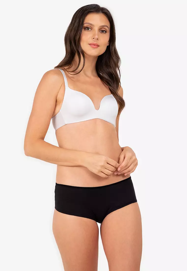 Buy Calvin Klein Underwear Padded Solid Push Up Bra 
