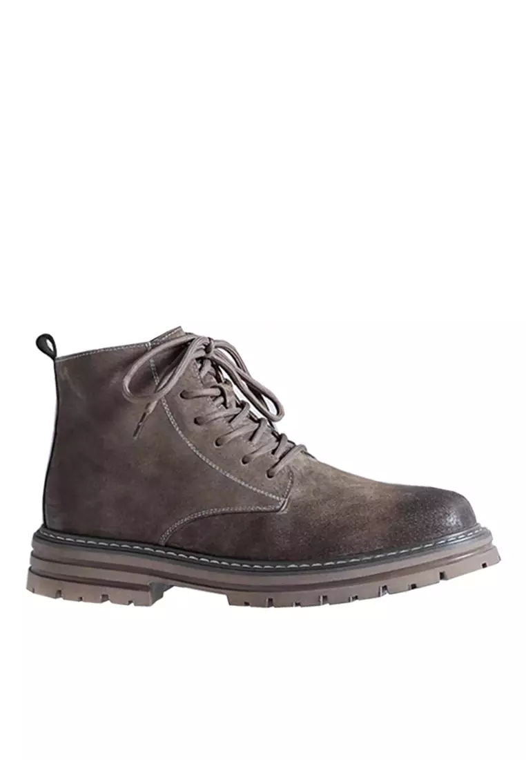 Discount on Twenty Eight Shoes  shoes - SKU: VANSA Vintage Pigskin Cargo Martin Boots VSM-B8255